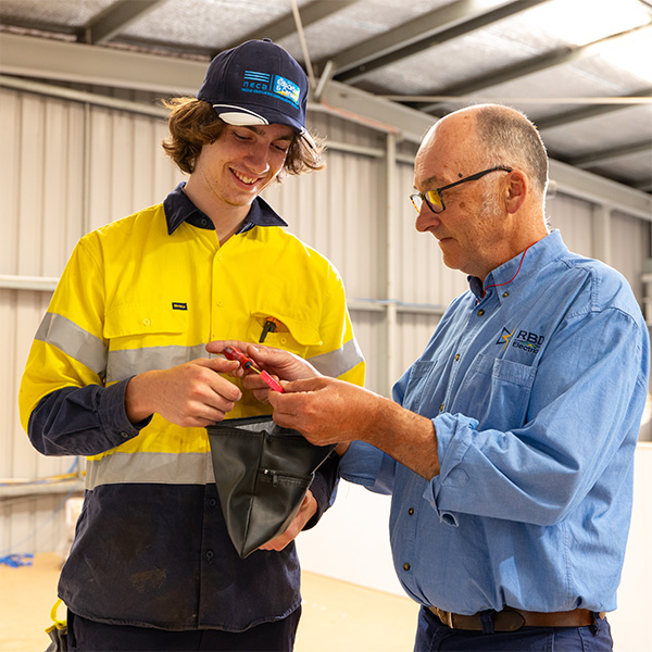 Electrical work example 3